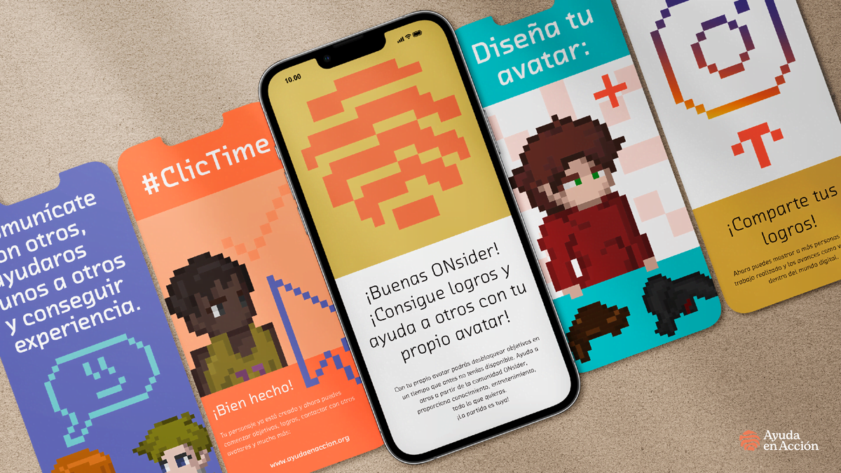 Proyecto de identidad visual para campaña: Ayuda en Acción